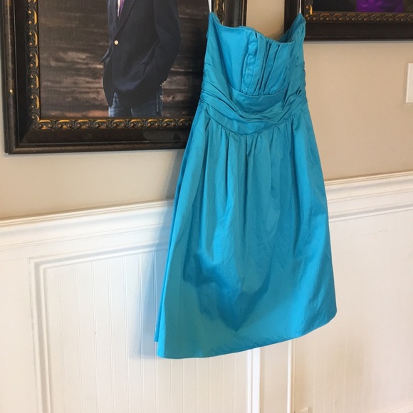Turquoise formal dress - Picture 3 of 5